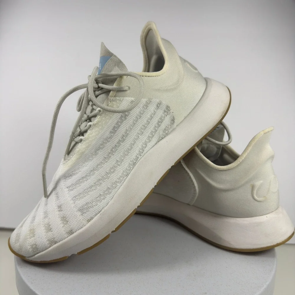 Saysh One Women's‎ White Jacquard Microsuede Sneakers Allyson Felix Size US 5.5